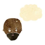 cartoon shocked man with beard thought bubble