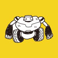 robot doodle N285