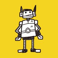 robot doodle N290