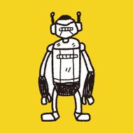 robot doodle N293