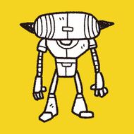 robot doodle N294