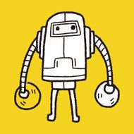 robot doodle N308