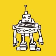 robot doodle N318