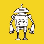 robot doodle N325