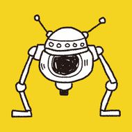 robot doodle N331