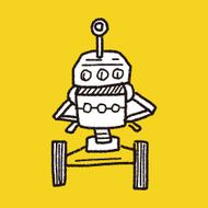 robot doodle N332