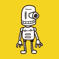 robot doodle N333