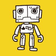 robot doodle N336
