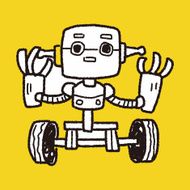 robot doodle N338