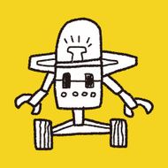 robot doodle N342