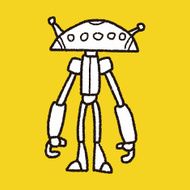 robot doodle N345