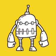 robot doodle N347
