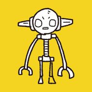 robot doodle N351