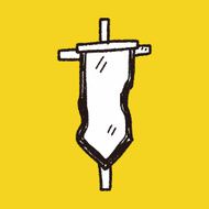 royal flag doodle N4