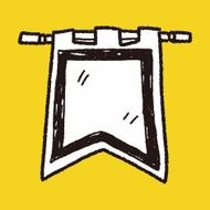 royal flag doodle N6