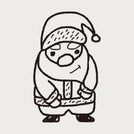 santa claus doodle N8