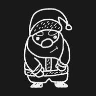 santa claus doodle N10