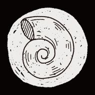 Shell doodle N34