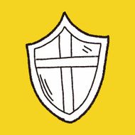 shield doodle N18
