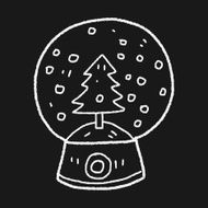 snow ball doodle N4