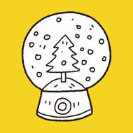 snow ball doodle N7
