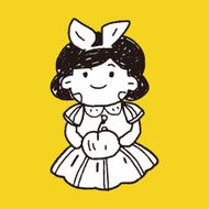 snow white doodle N6