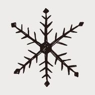 snowflake doodle N7