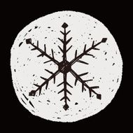 snowflake doodle N9