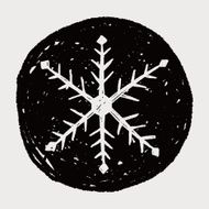 snowflake doodle N10