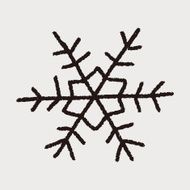 snowflakes doodle N6