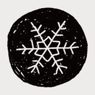 snowflakes doodle N12