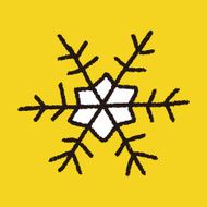 snowflakes doodle N13