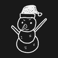 snowman doodle N12