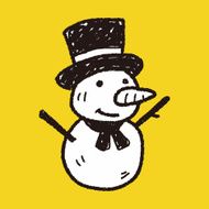 snowman doodle N15