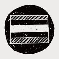 Thailand flag doodle N6