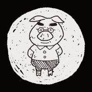 three little pigs doodle N9