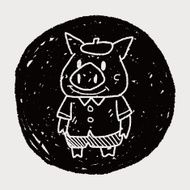 three little pigs doodle N10