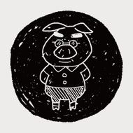 three little pigs doodle N12