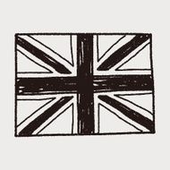 UK flag doodle N3