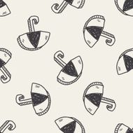 umbrella doodle drawing N26