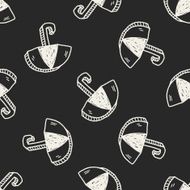 umbrella doodle drawing N27