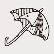 umbrella doodle drawing N28
