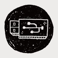 usb doodle drawing N10