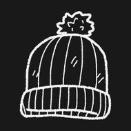 winter hat doodle N12