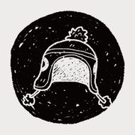 winter hat doodle N14