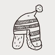 winter hat doodle N15