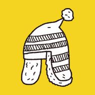 winter hat doodle N24