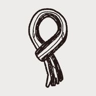 winter scarf doodle N8