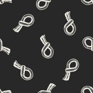 winter scarf doodle seamless pattern background N4