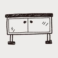 cabinet doodle N61